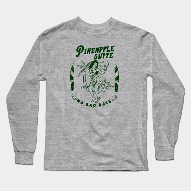 pineapple suite Long Sleeve T-Shirt by Sandieteecash